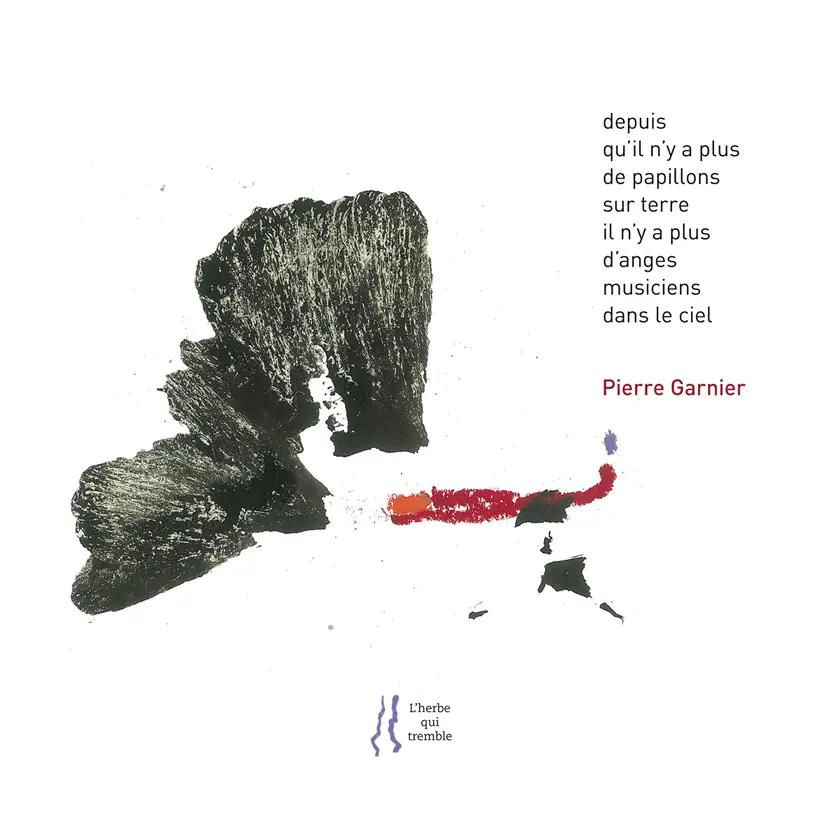 Affiche Du Receuil De Poésie De Pierre Garnier